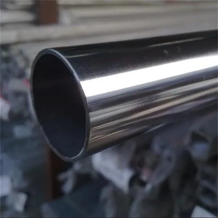 Mirror Polished SUS201 Round Stainless Steel Tube