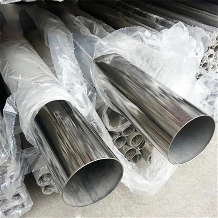 Mirror Polished SUS201 Round Stainless Steel Tube