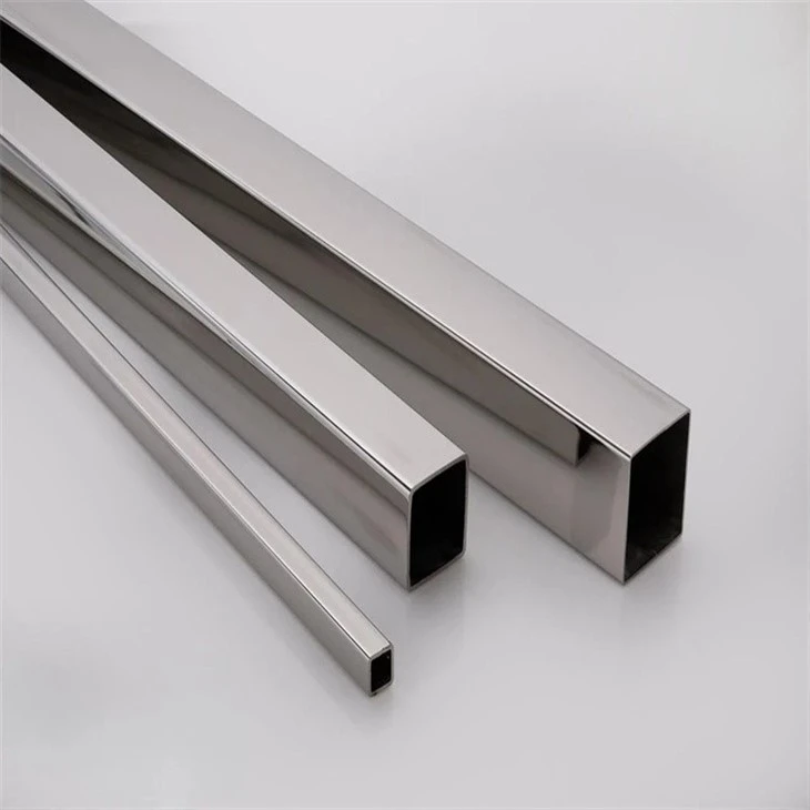 No.4 Welded Tubes Rectangular Stainless Steel